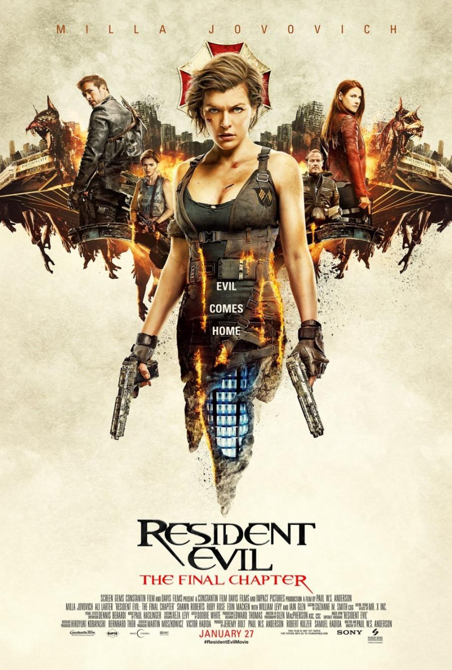 Download Resident Evil The Final Chapter 2017